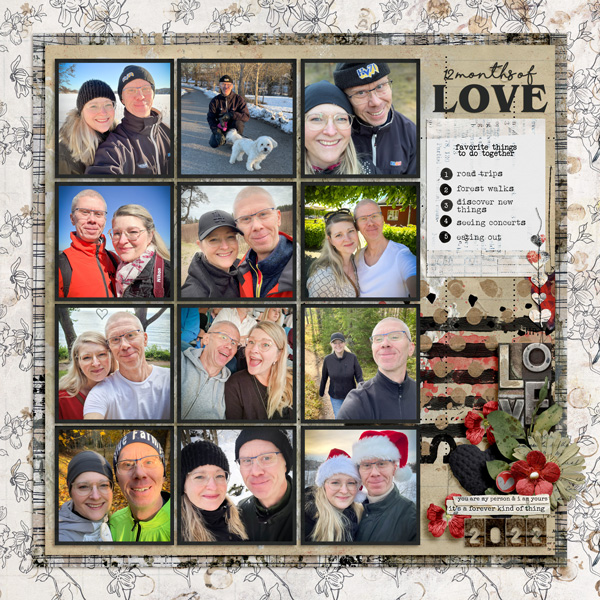 12 months of love