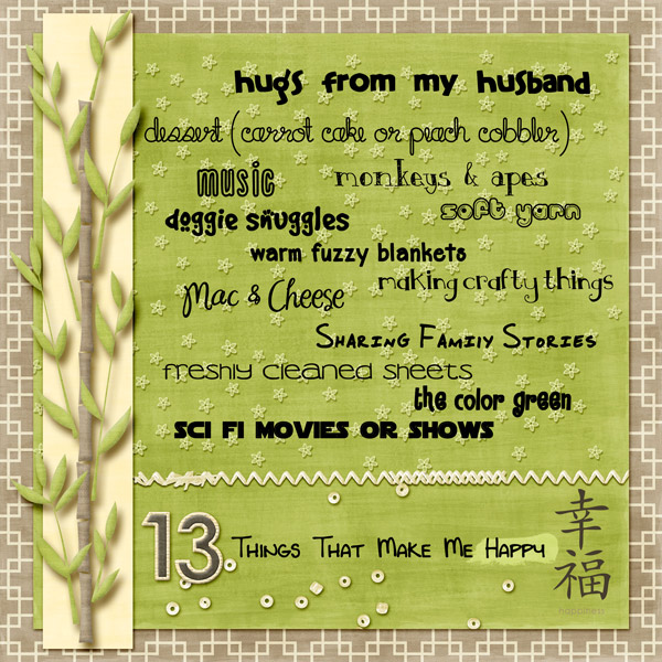 13 Things That Make Me Happy