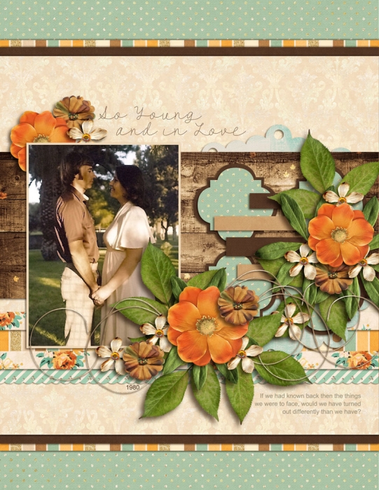 #16 IN HONOR OF INSD:  SCRAPLIFT ONE OF YOUR FIRST LAYOUTS