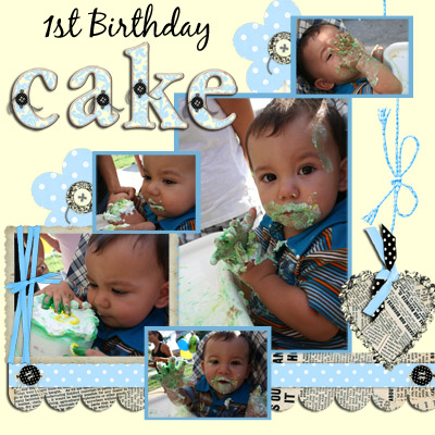 1st Birthday Cake