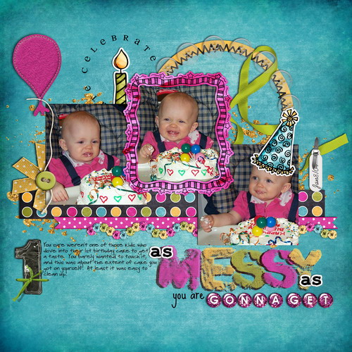 1st Birthday Cake
