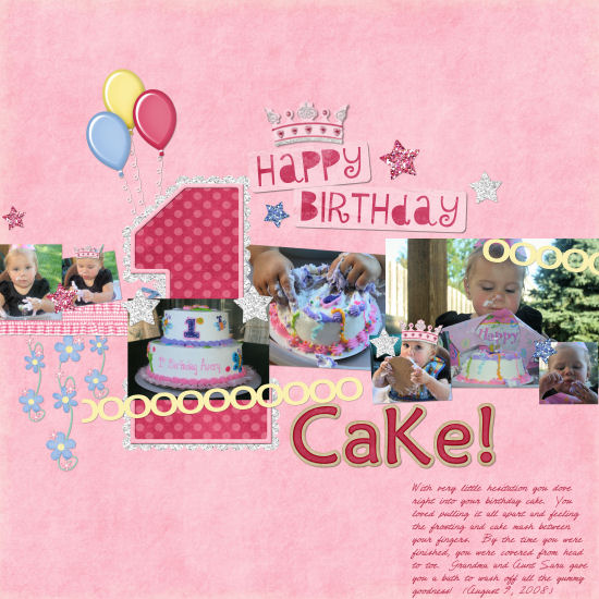 1st Birthday Cake