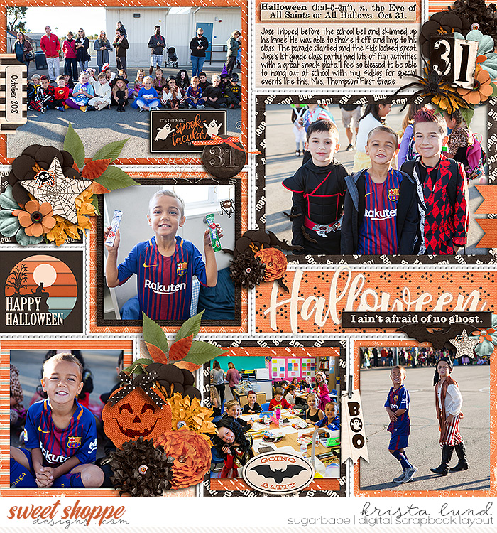 1st grade Halloween