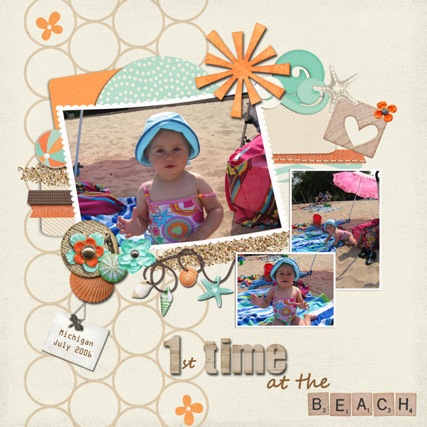 1st time at the beach