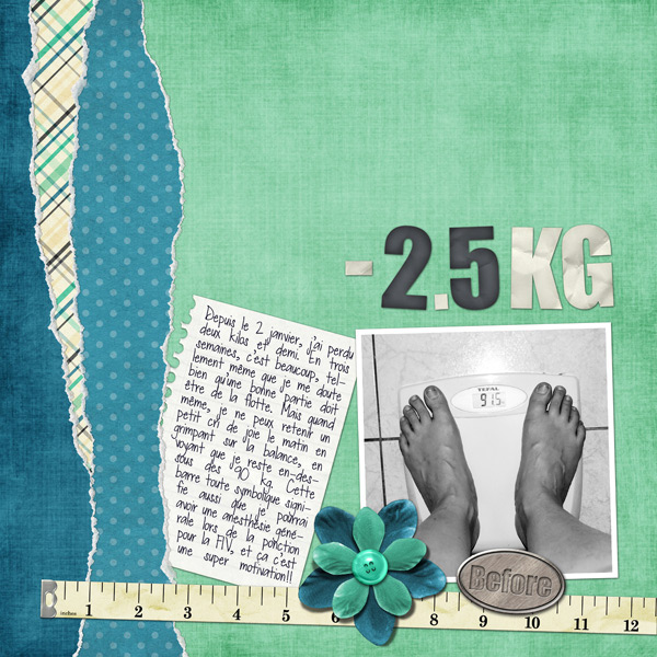 -2.5 kg!
