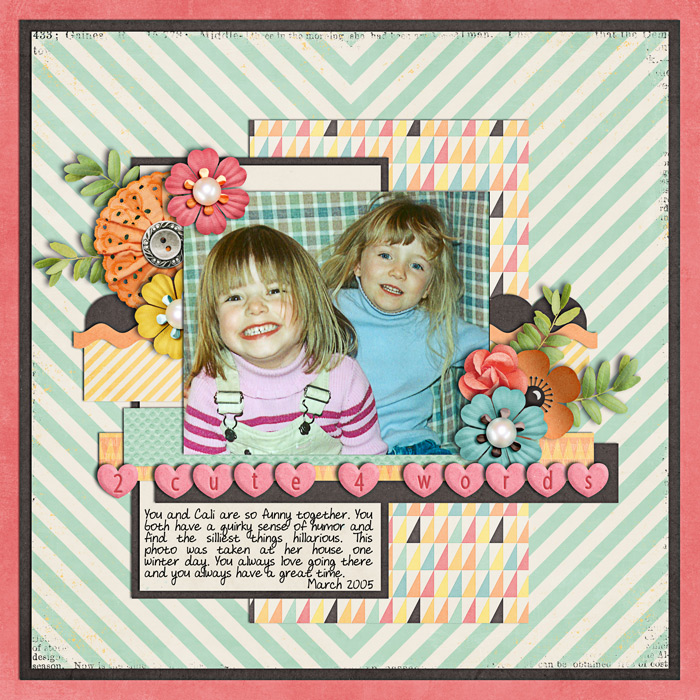 2 Cute 4 Words - B14 Challenge