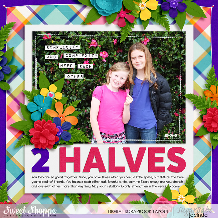 2 halves