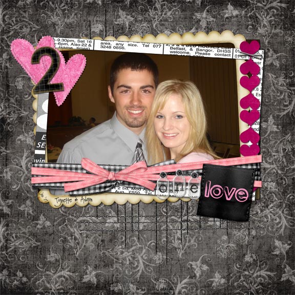 2 hearts, one love