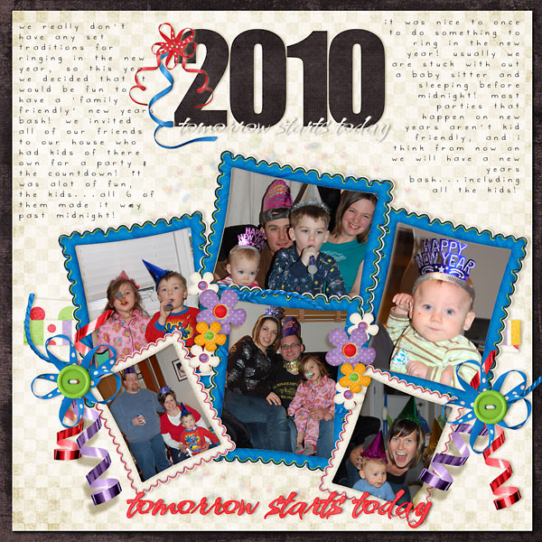 2010 new traditions!