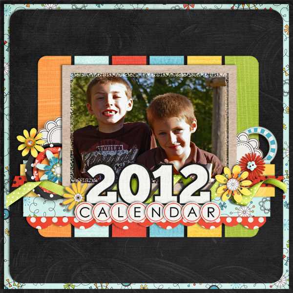 2012 Calendar Cover
