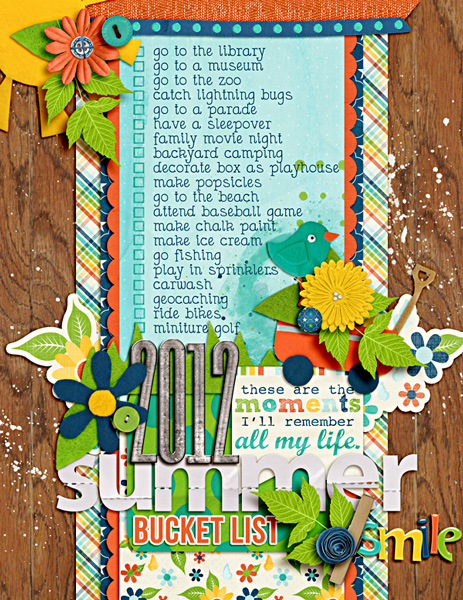2012 Summer Bucket List