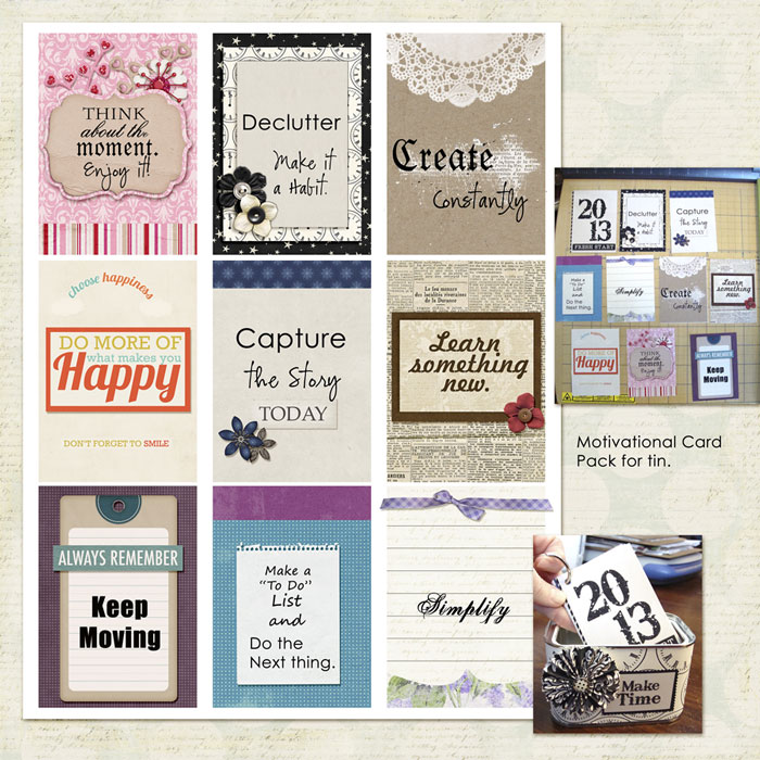 2013 Motivational Cards