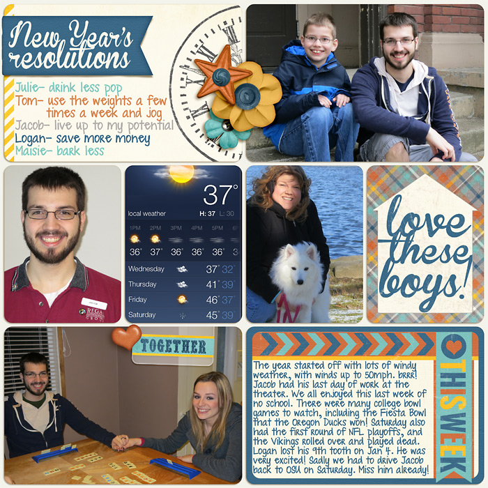 2013- project life week 1a