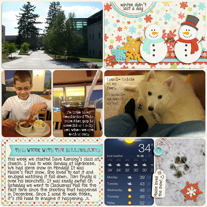 2013- Project Life week3a