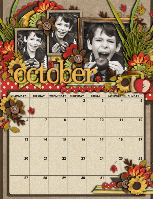 2014 Calendar October