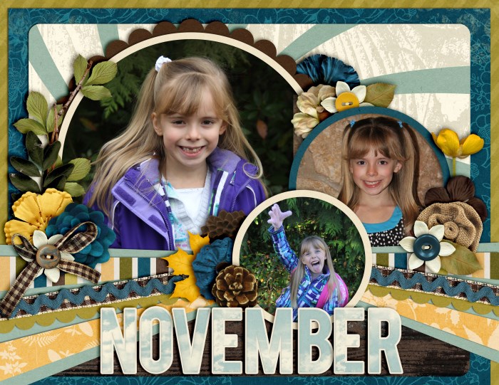 2014 Calendar pages