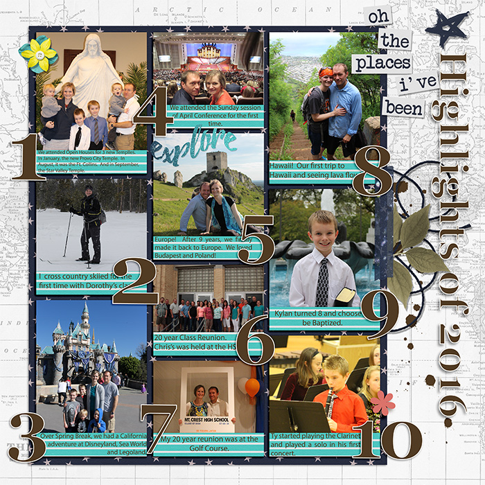 2016 highlights about me