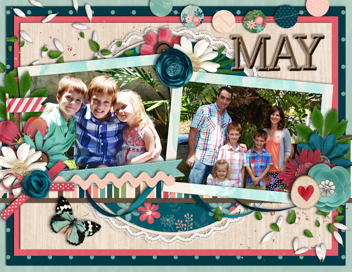 2016 June Calendar Page