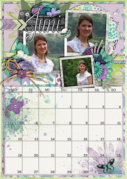 2017 Calendar - June