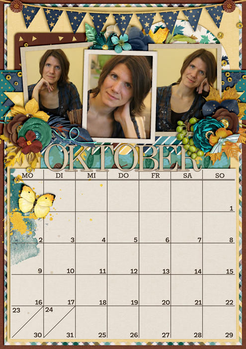 2017 Calendar - October