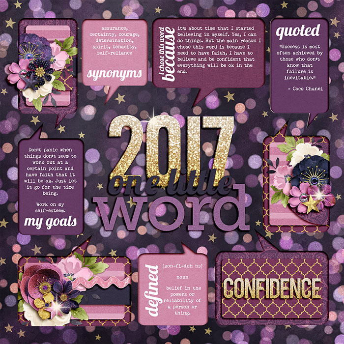 2017 - One Little Word