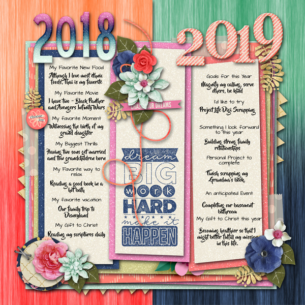 2018 January Tracking Card