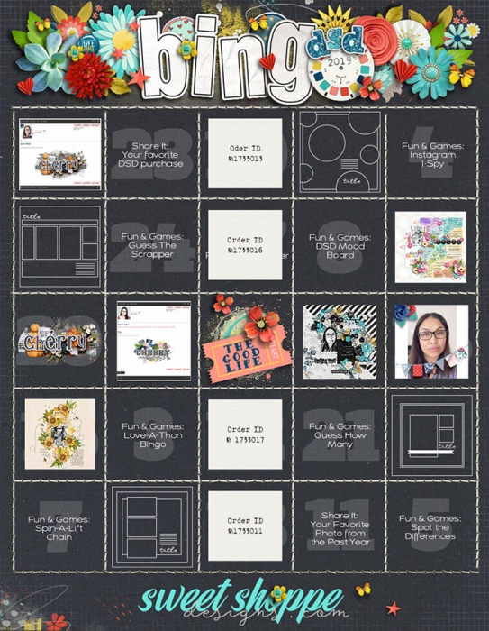 2019 DSD Bingo