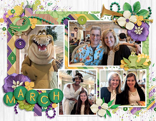 2020 Disney Calendar - March