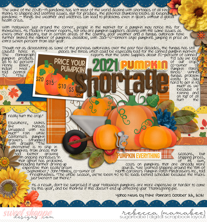 2021 Pumpkin Shortage