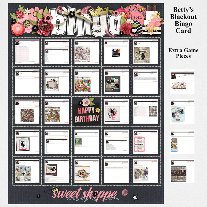 2021 SSD 15th Birthday Blackout Bingo Card