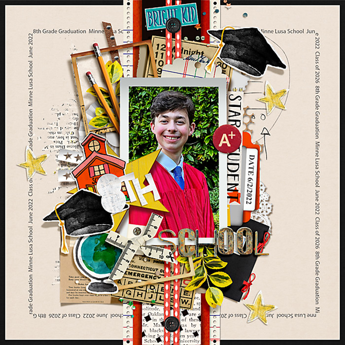 2022 8th Grade Graduation Connor