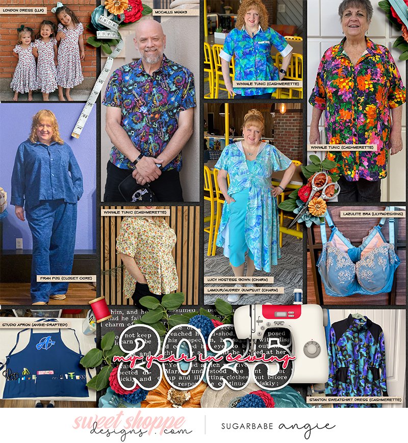 2025: My Year in Sewing - Left (p1)
