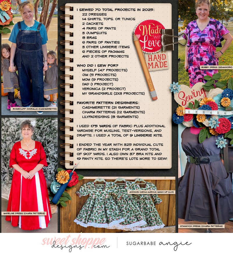 2025: My Year in Sewing - Right (p2)