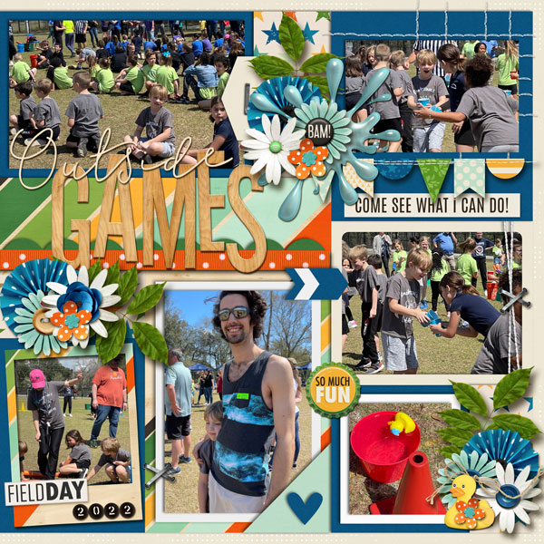 2nd grade field day right page