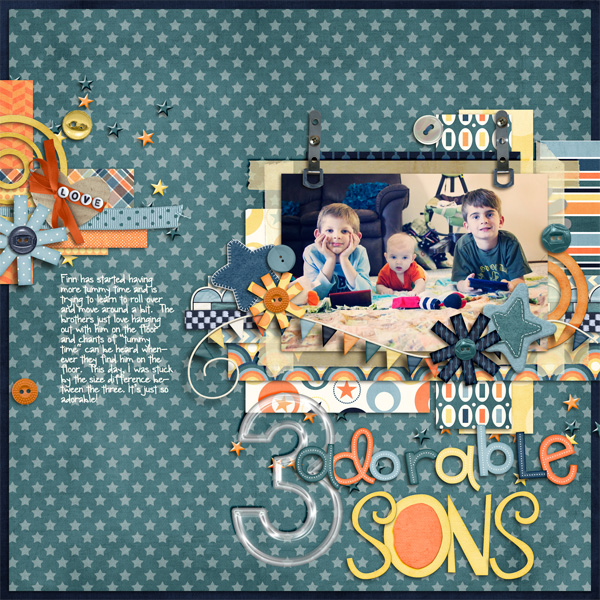 3 Adorable Sons