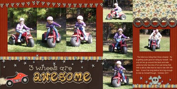 3 Wheels