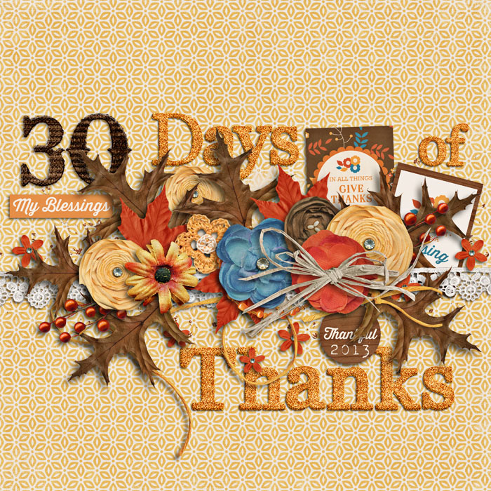 30 Days of Thanks