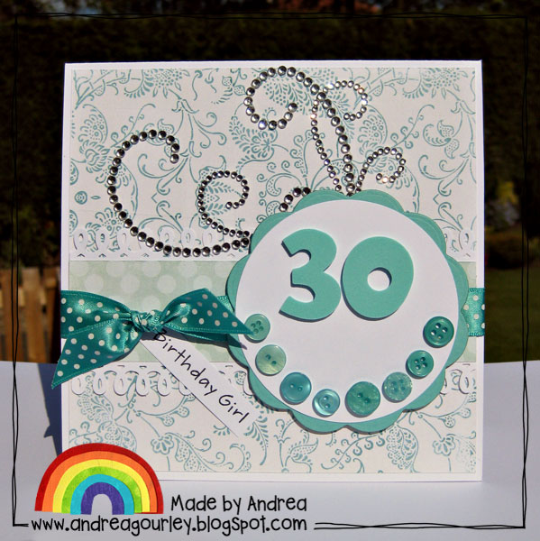 30th birthday card