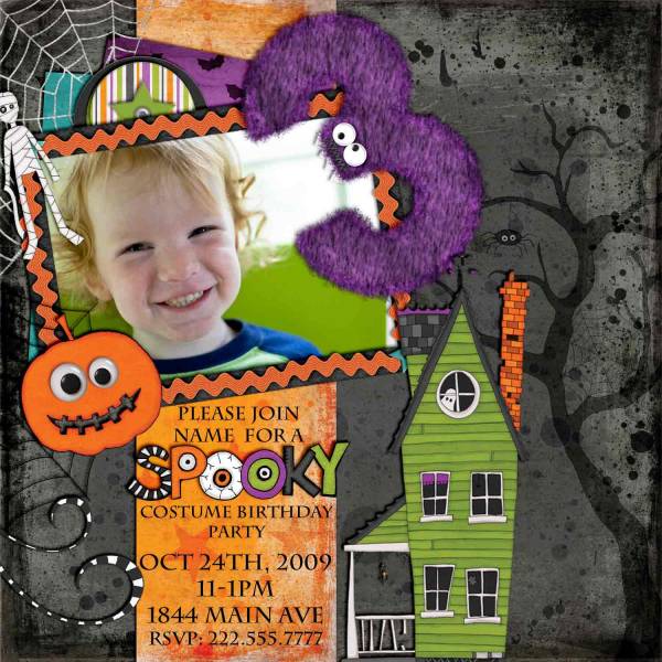 3rd Birthday Invitation