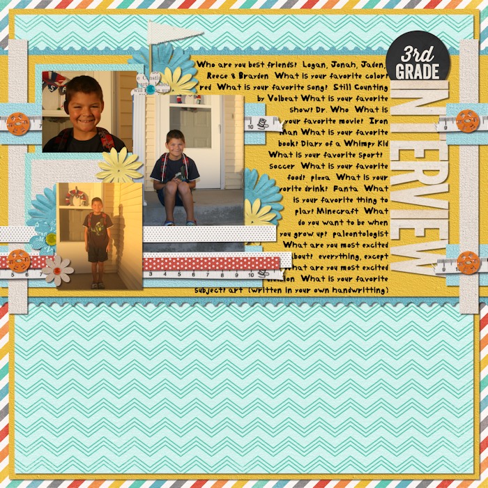 3rd Grade Interview