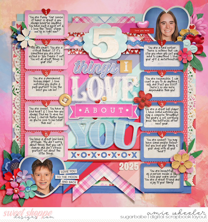 5 things I love about you