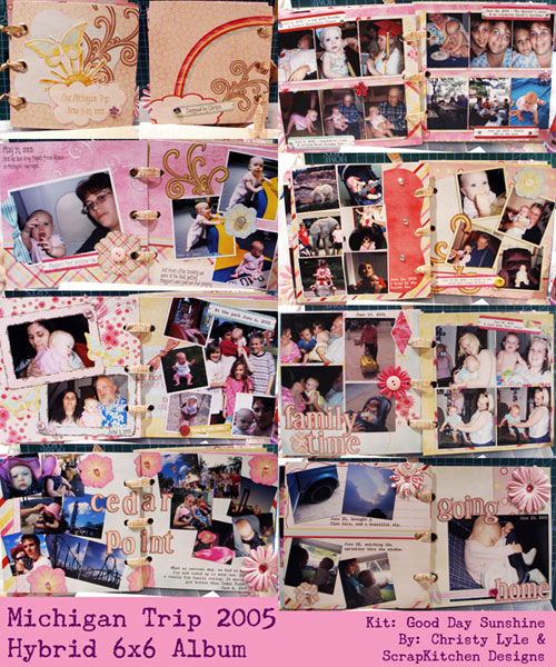 6x6 Hybrid Album: MI Trip 2005