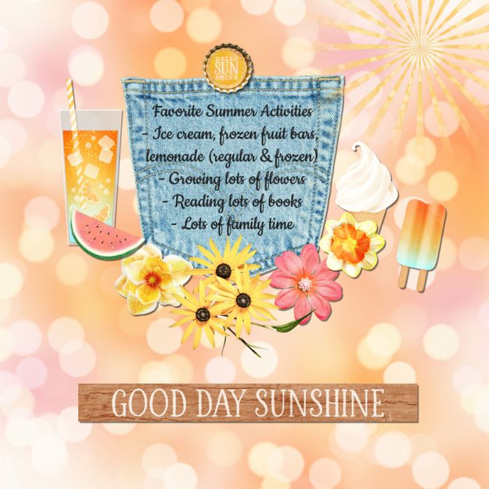 7/16 Favorite Summer Activities