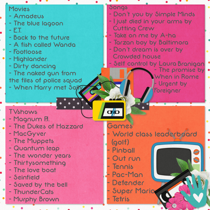 80s favorites