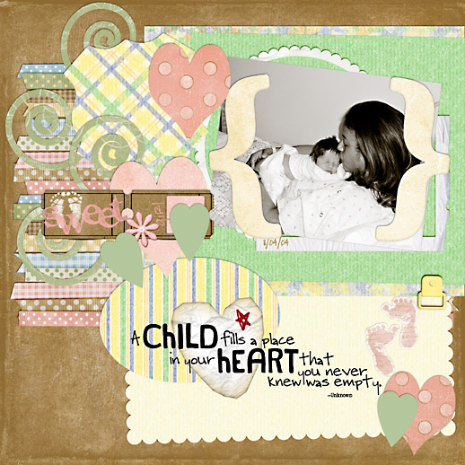 A Child Fills...