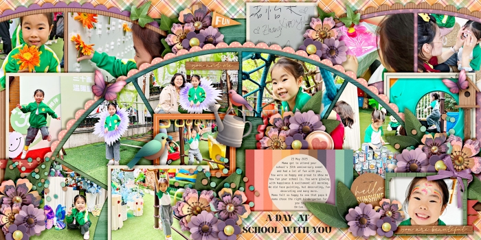 A day at school with you