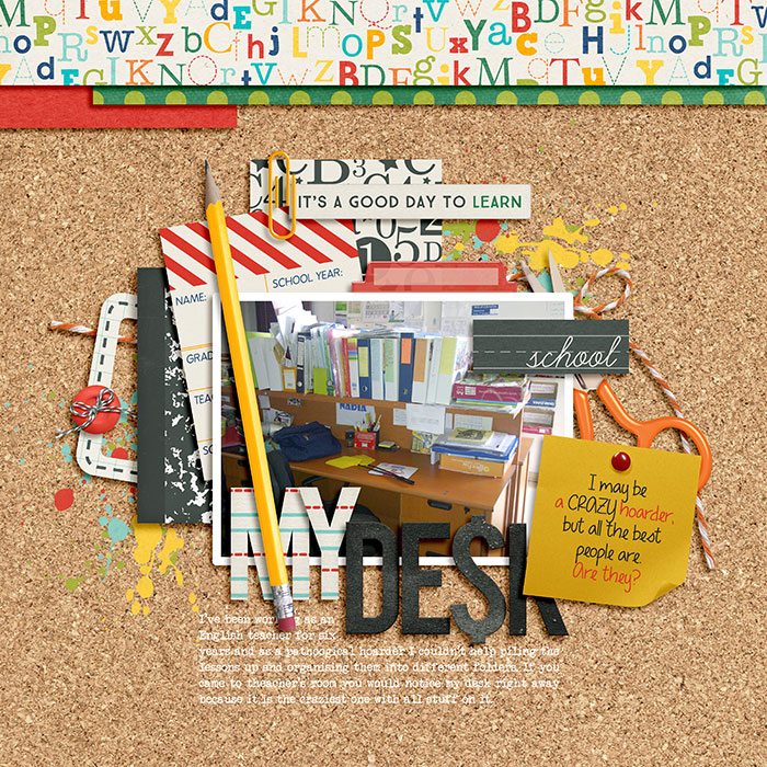A Hoarder's Desk