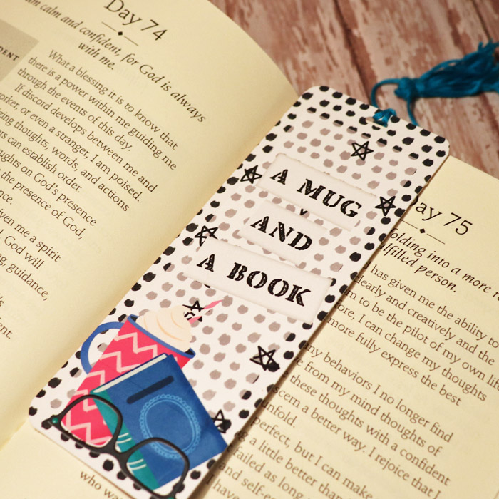 A Mug and A Book bookmark
