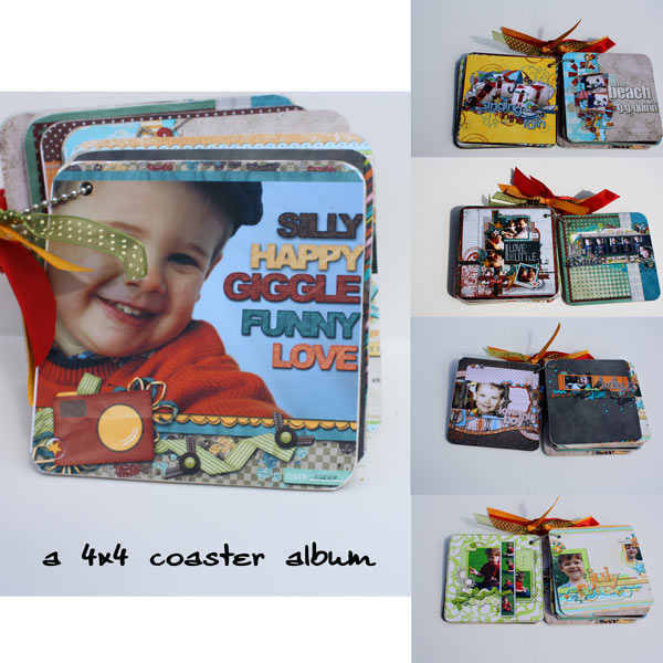 A quick 4x4 coaster album