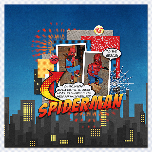 A Spiderman Halloween